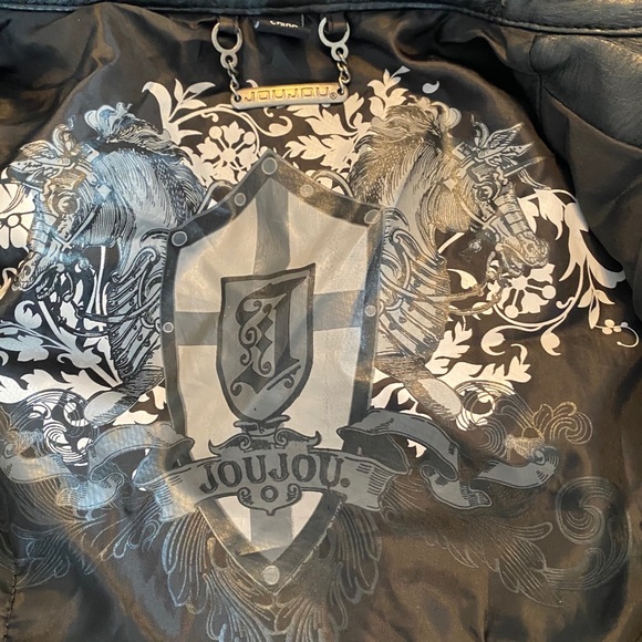 VINTAGE 2004 JOUJOU TODDLERS LEATHER JACKET - Picture 2 of 13